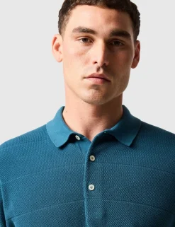 Masons Flat Pure Cotton Knitted Polo Shirt