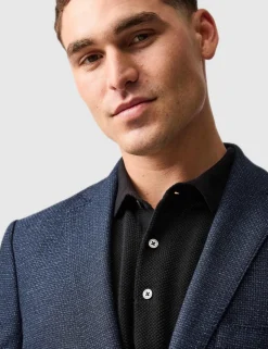 Masons Pure Cotton Flat Knitted Polo Shirt