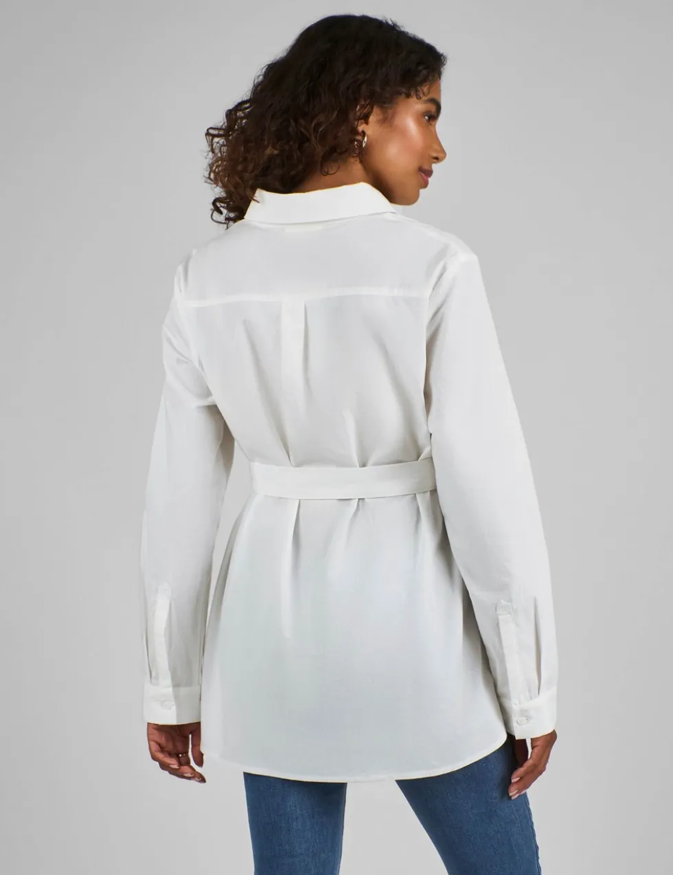 Maternity Cotton Rich Tie Front Blouse Shirt