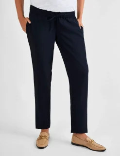 Maternity Drawstring Tapered Trousers