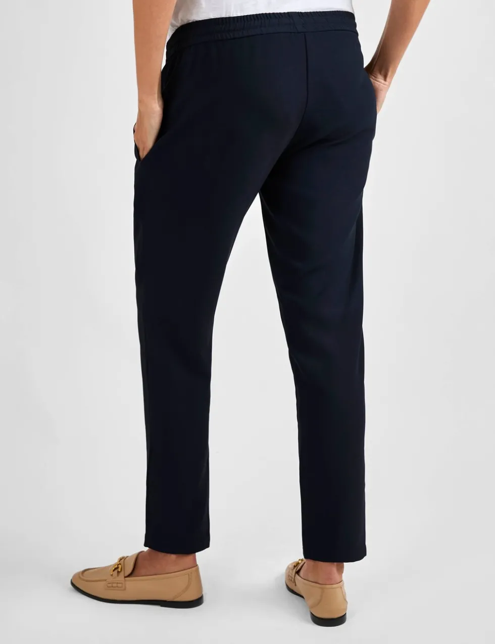 Maternity Drawstring Tapered Trousers