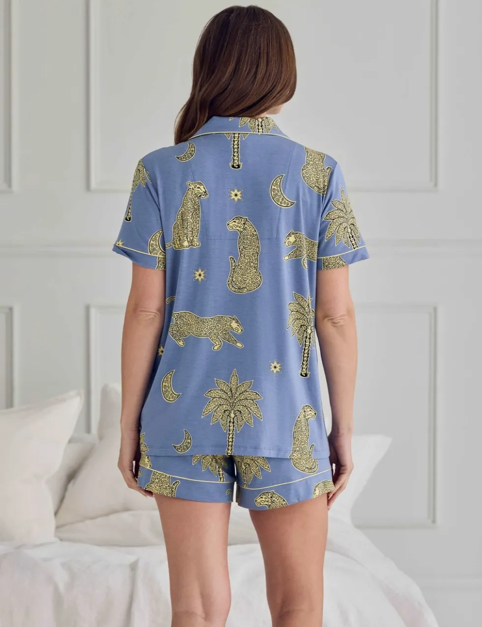 Maternity Printed Shortie Set