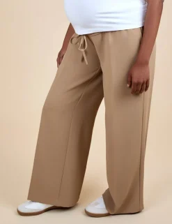 Maternity Wide Leg Trousers