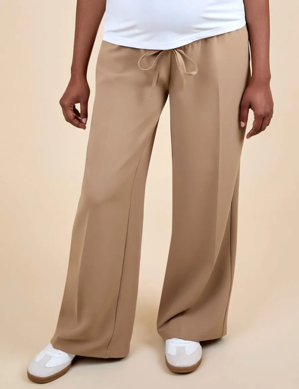 Maternity Wide Leg Trousers