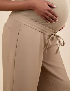 Maternity Wide Leg Trousers