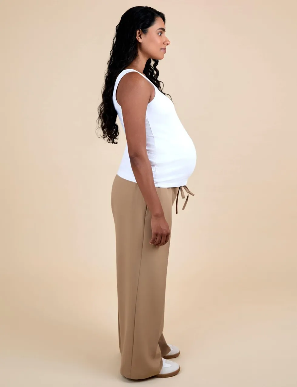 Maternity Wide Leg Trousers