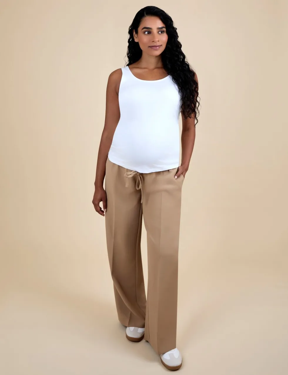 Maternity Wide Leg Trousers