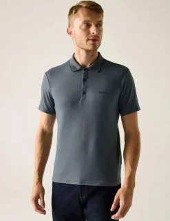 Maverik Stretch Tipped Collar Polo Shirt