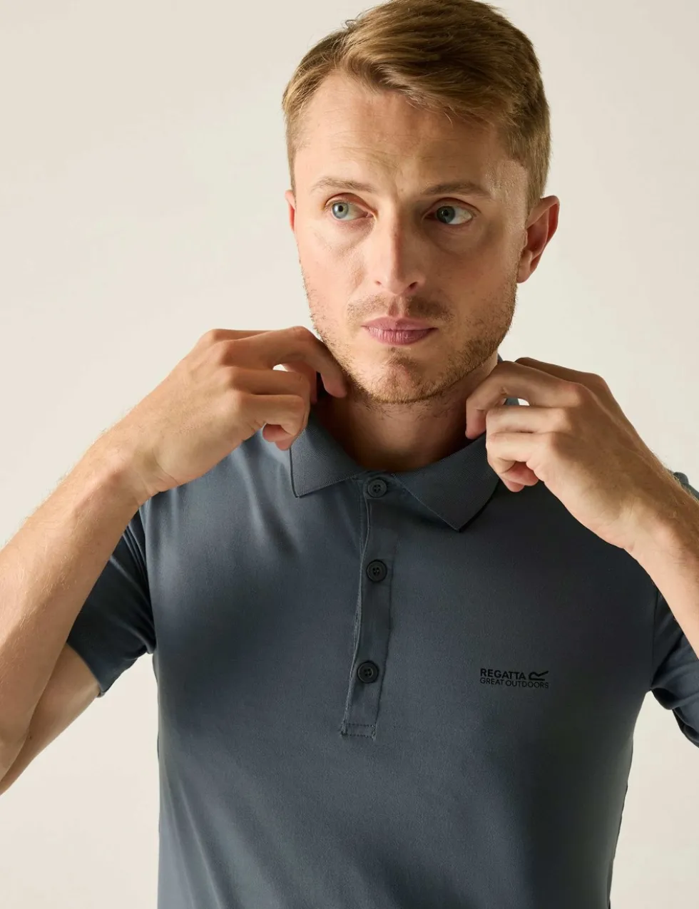 Maverik Stretch Tipped Collar Polo Shirt