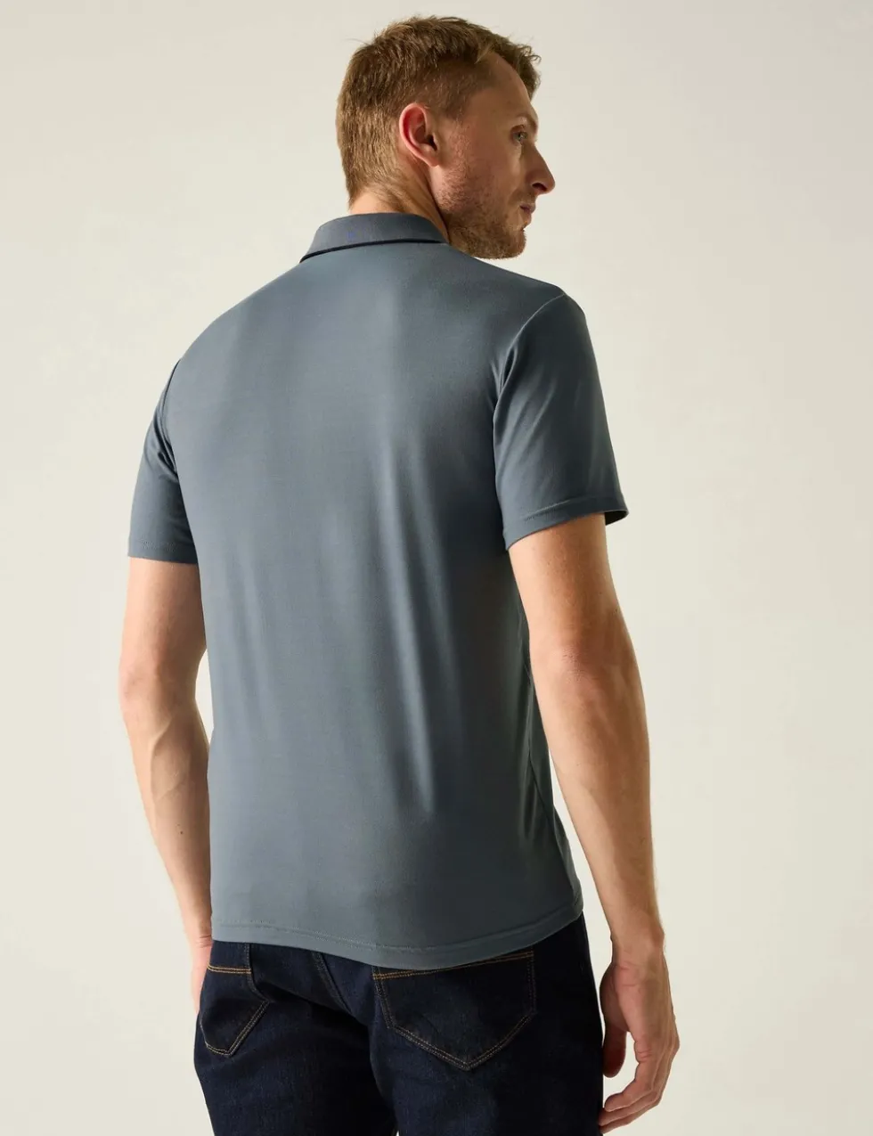 Maverik Stretch Tipped Collar Polo Shirt