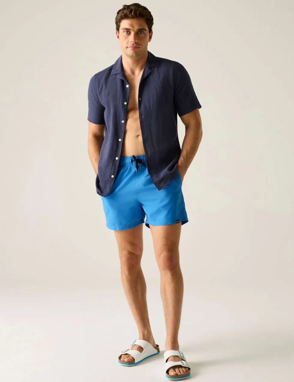 Mawson III Quick Dry Pocketed Swim Shorts