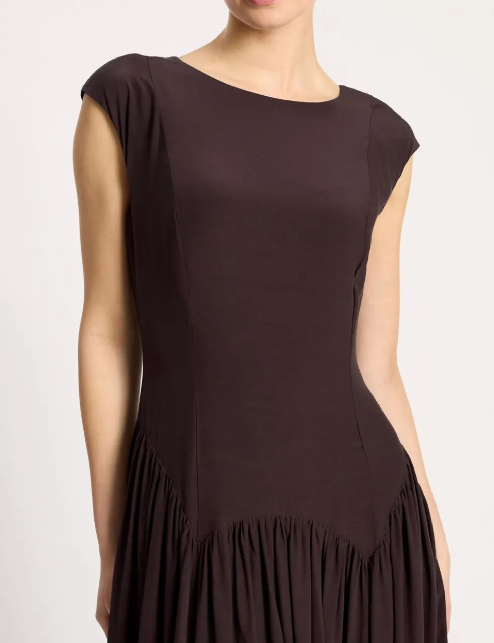 Maxi Drop Waist Dress