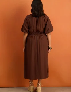 Maxi Waisted Dress