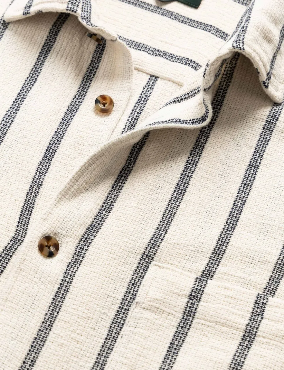 Melford Cotton Rich Striped Shirt