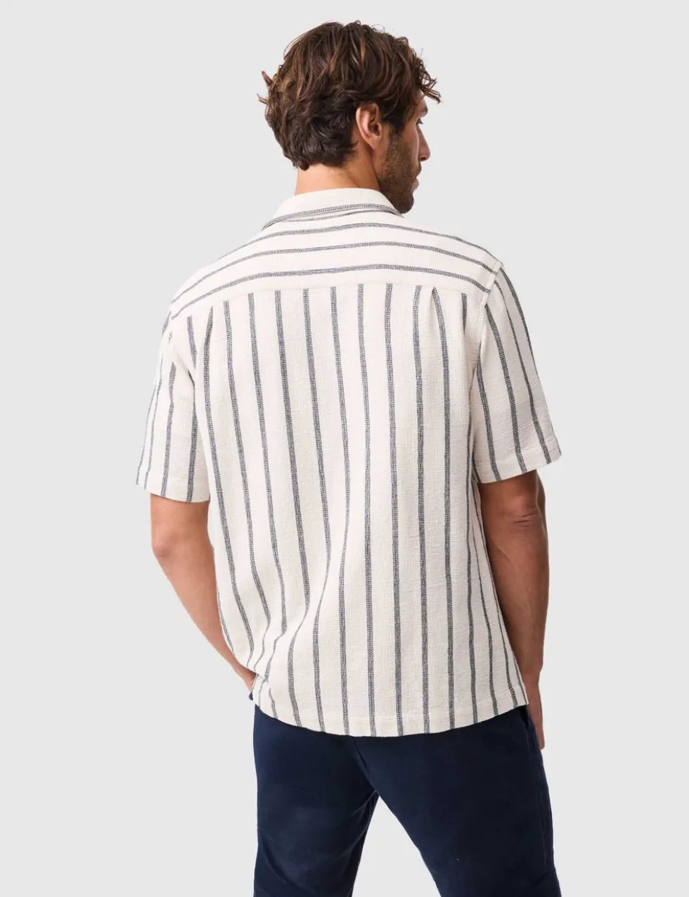 Melford Cotton Rich Striped Shirt