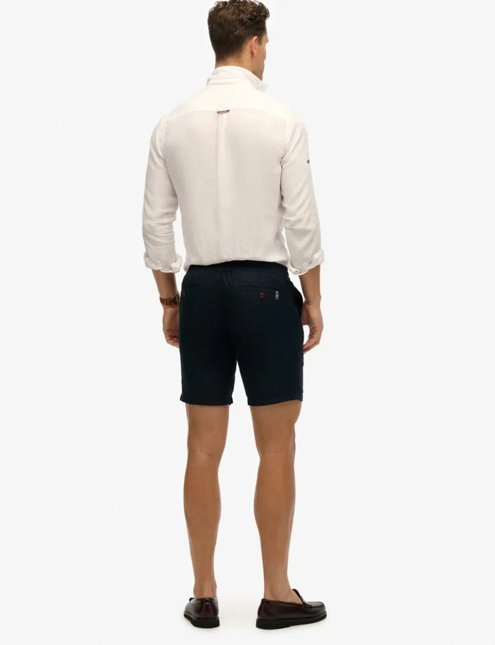 Merchant Linen Rich Shorts with Cotton