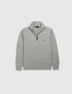 Merrick Bay Pure Cotton Half Zip Jumper