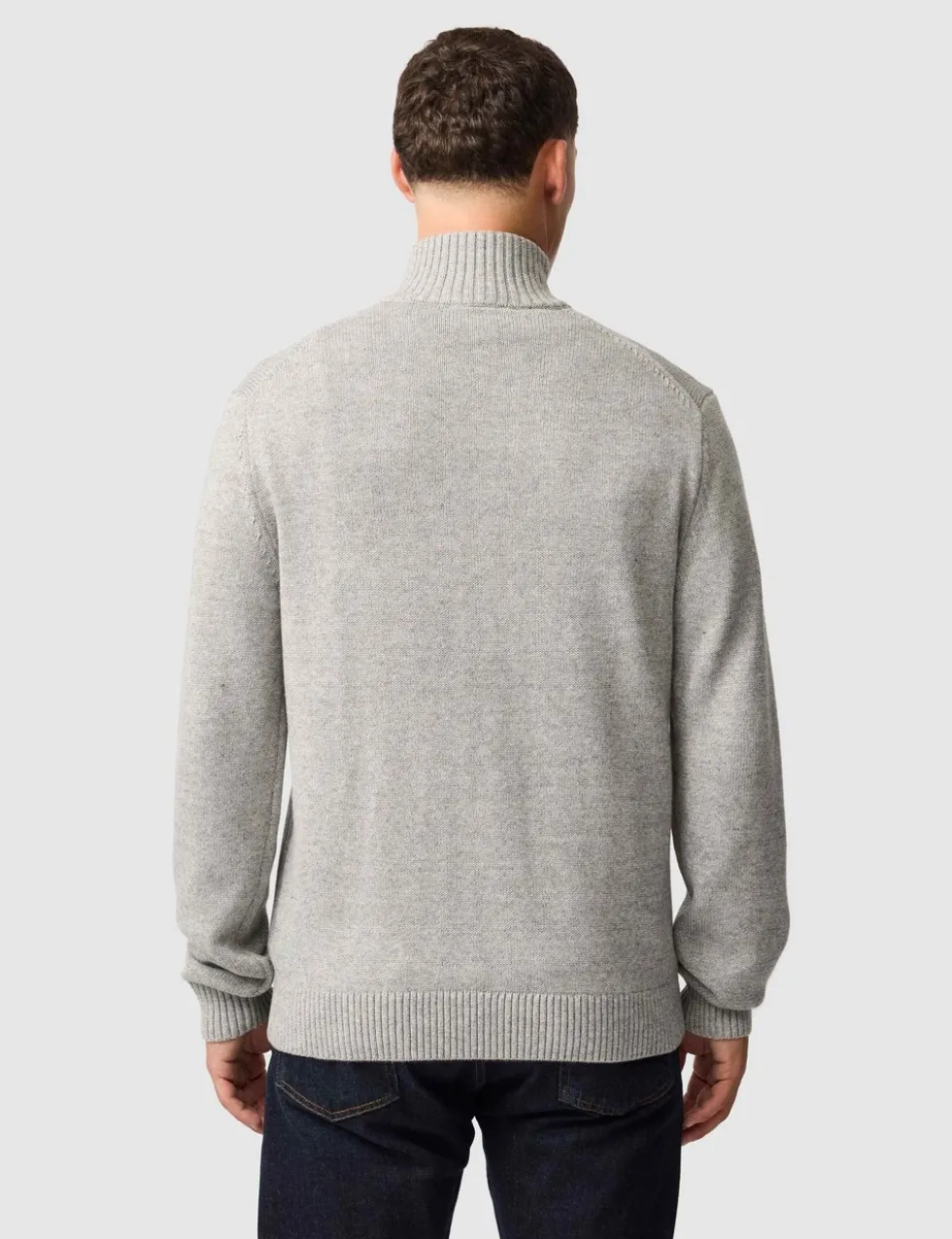 Merrick Bay Pure Cotton Half Zip Jumper