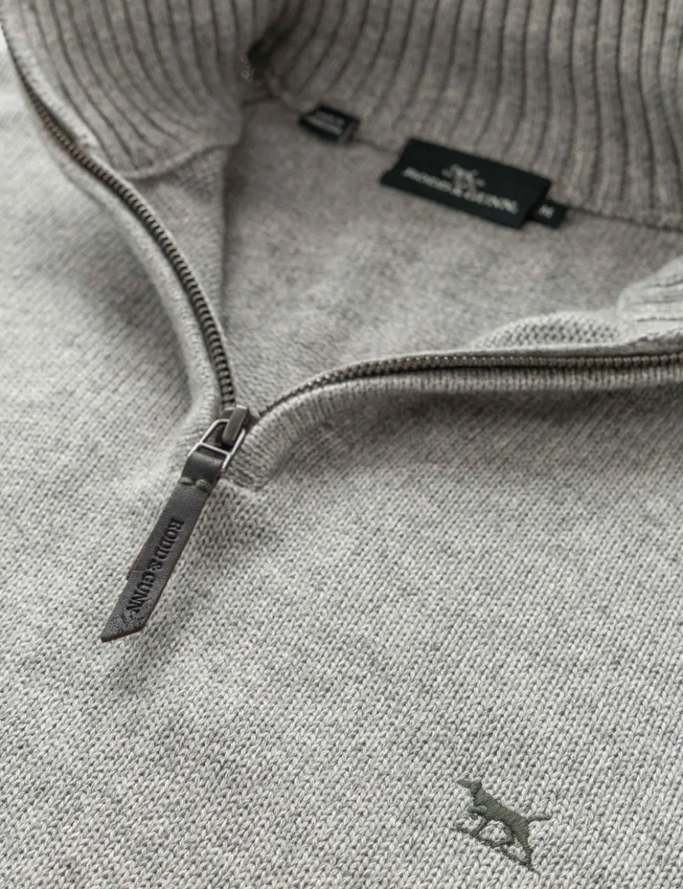 Merrick Bay Pure Cotton Half Zip Jumper