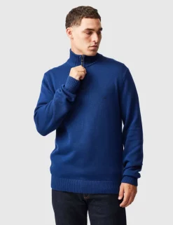 Merrick Bay Pure Cotton Half Zip Jumper