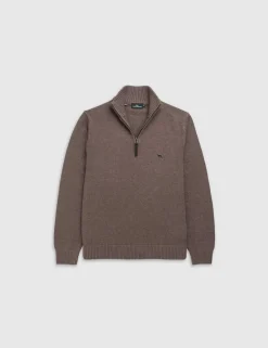 Merrick Bay Pure Cotton Half Zip Jumper