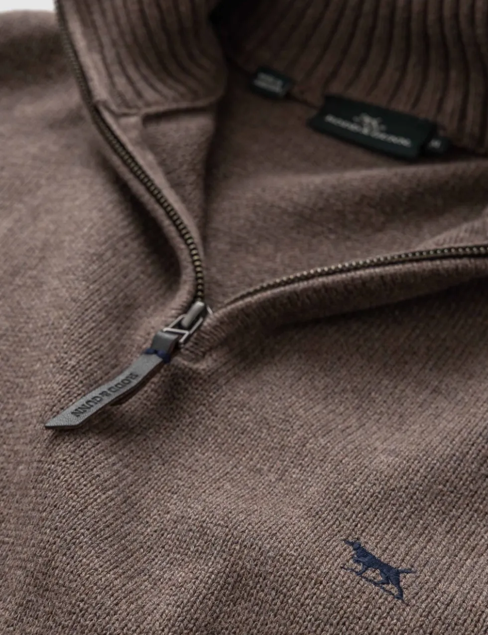 Merrick Bay Pure Cotton Half Zip Jumper