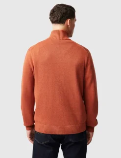 Merrick Bay Pure Cotton Half Zip Jumper