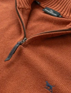 Merrick Bay Pure Cotton Half Zip Jumper