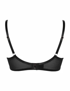 Mesh Embroidered Wired Full Cup Bra