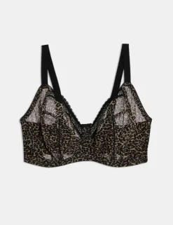 Mesh Wired Extra Support Bra F-J