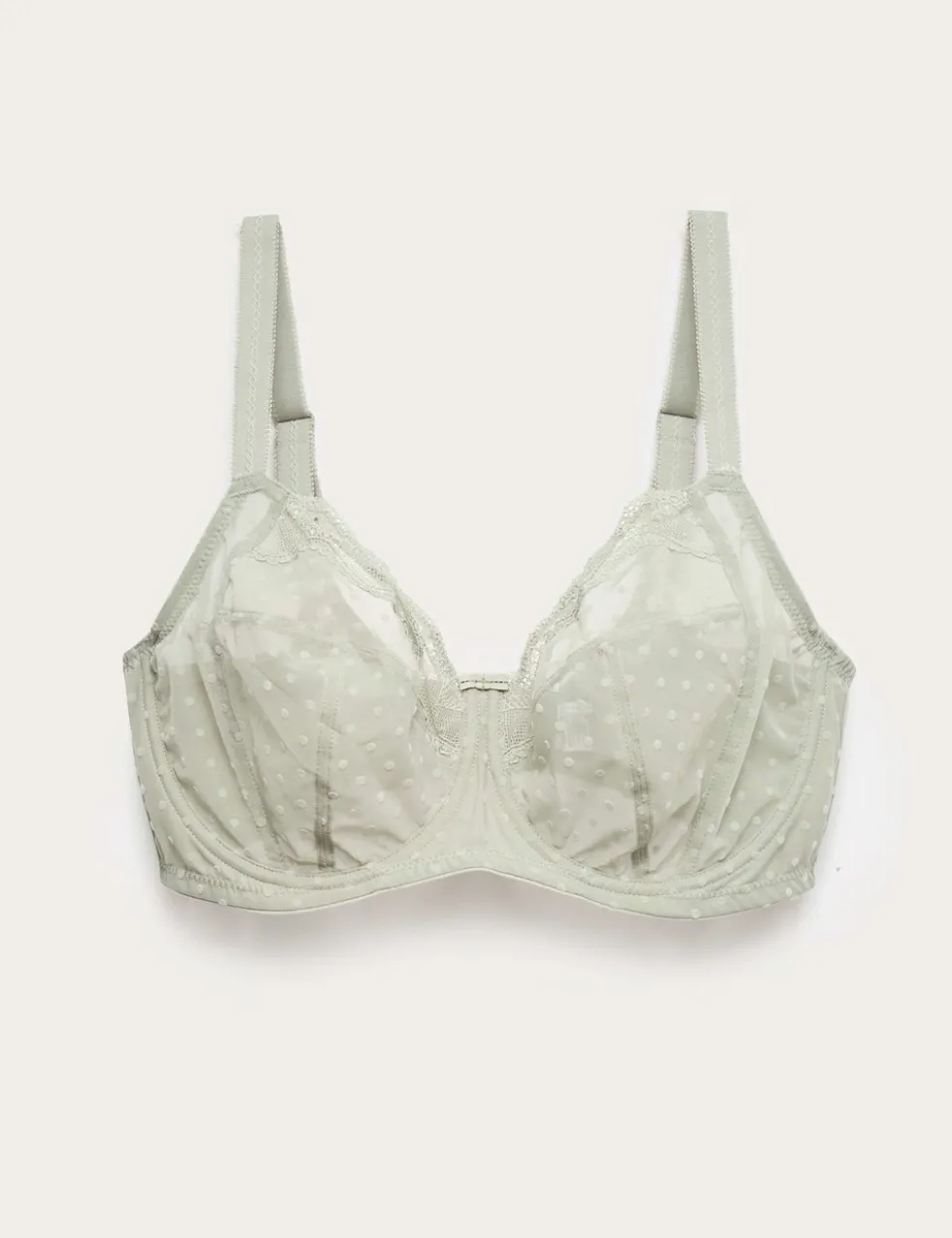Mesh Wired Extra Support Bra (F-J)