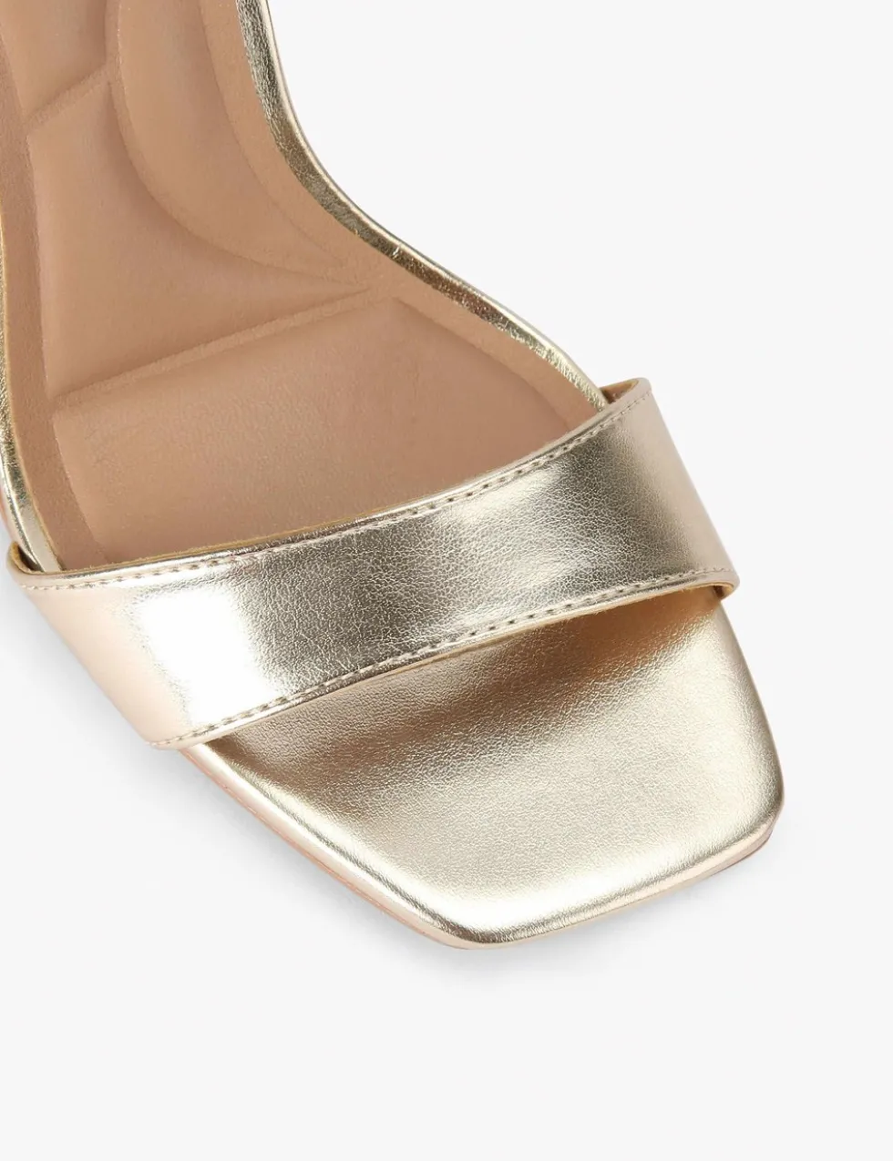 Metallic Block Heels