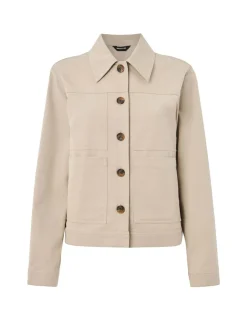 Mia Cotton Blend Utility Jacket