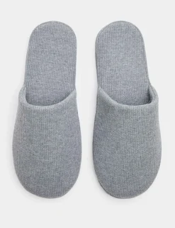 Micro Waffle Mule Slippers with Freshfeet™