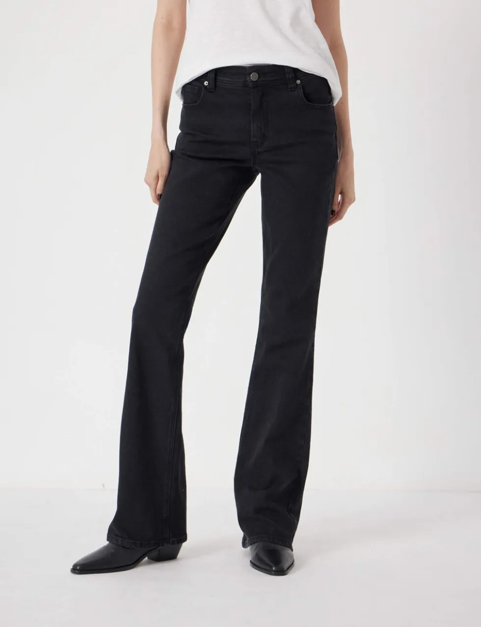 Mid Rise Bootcut Jeans