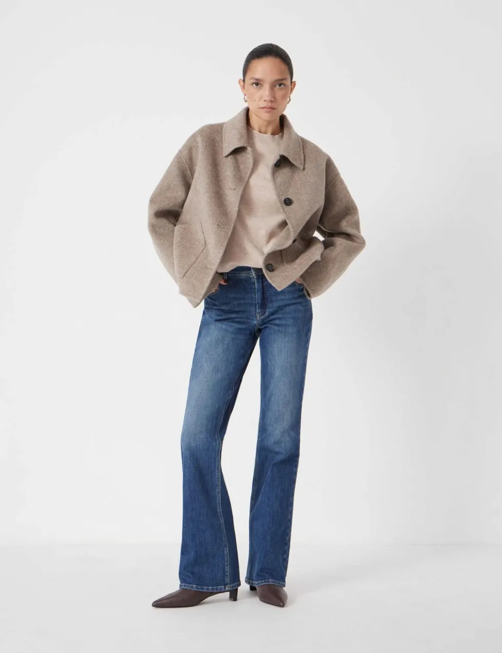 Mid Rise Bootcut Jeans