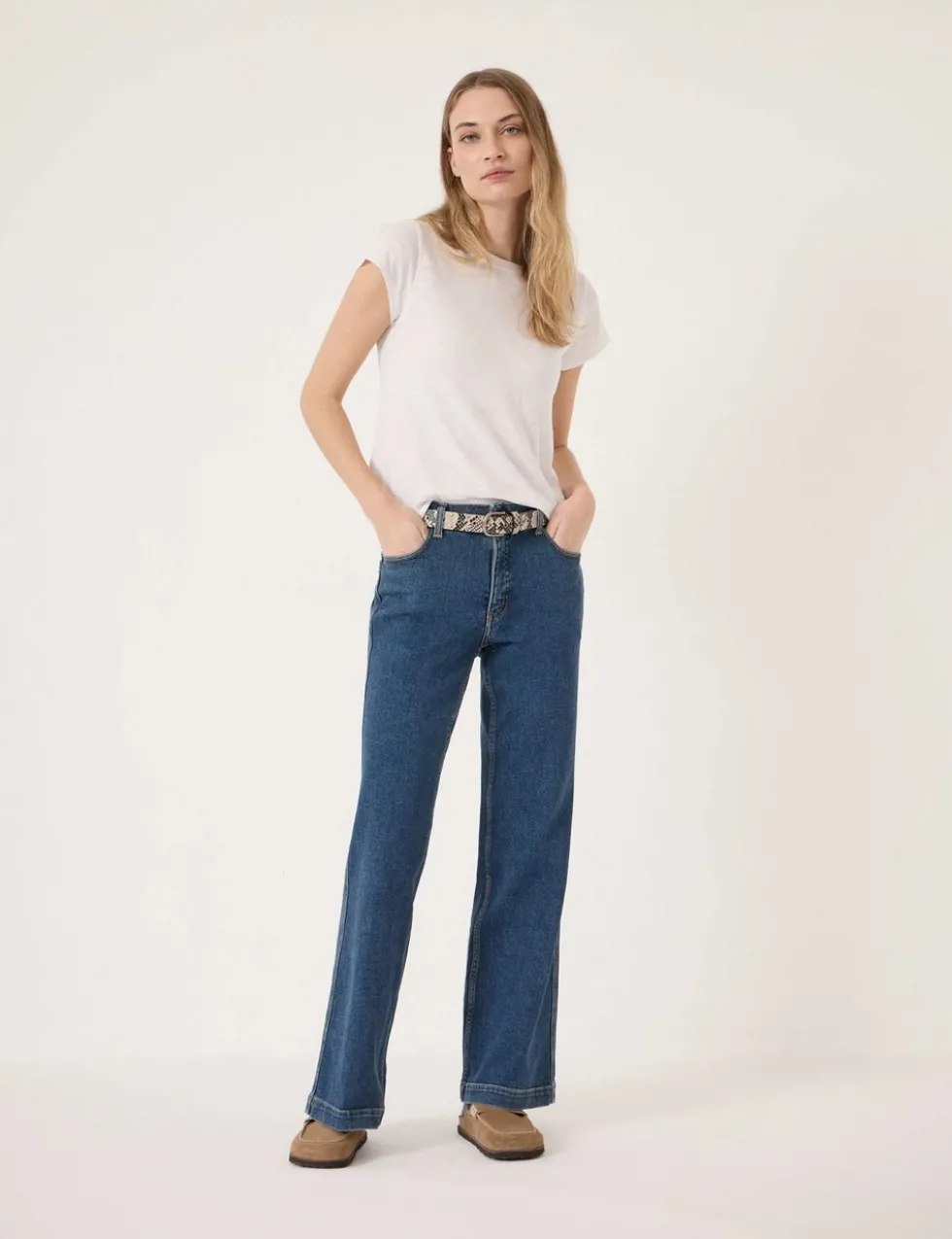 Mid Rise Bootcut Jeans