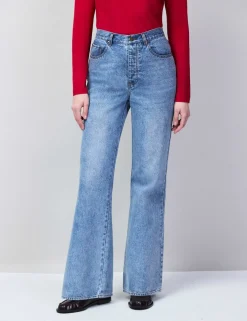 Mid Rise Bootcut Jeans