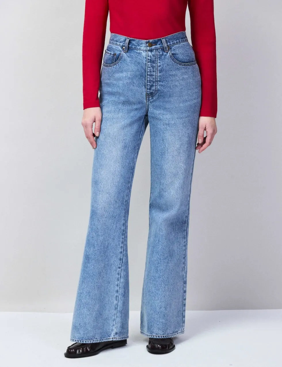 Mid Rise Bootcut Jeans