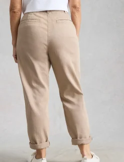 Mid Rise Carrot Leg Jeans