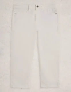 Mid Rise Skinny Cropped Jeans