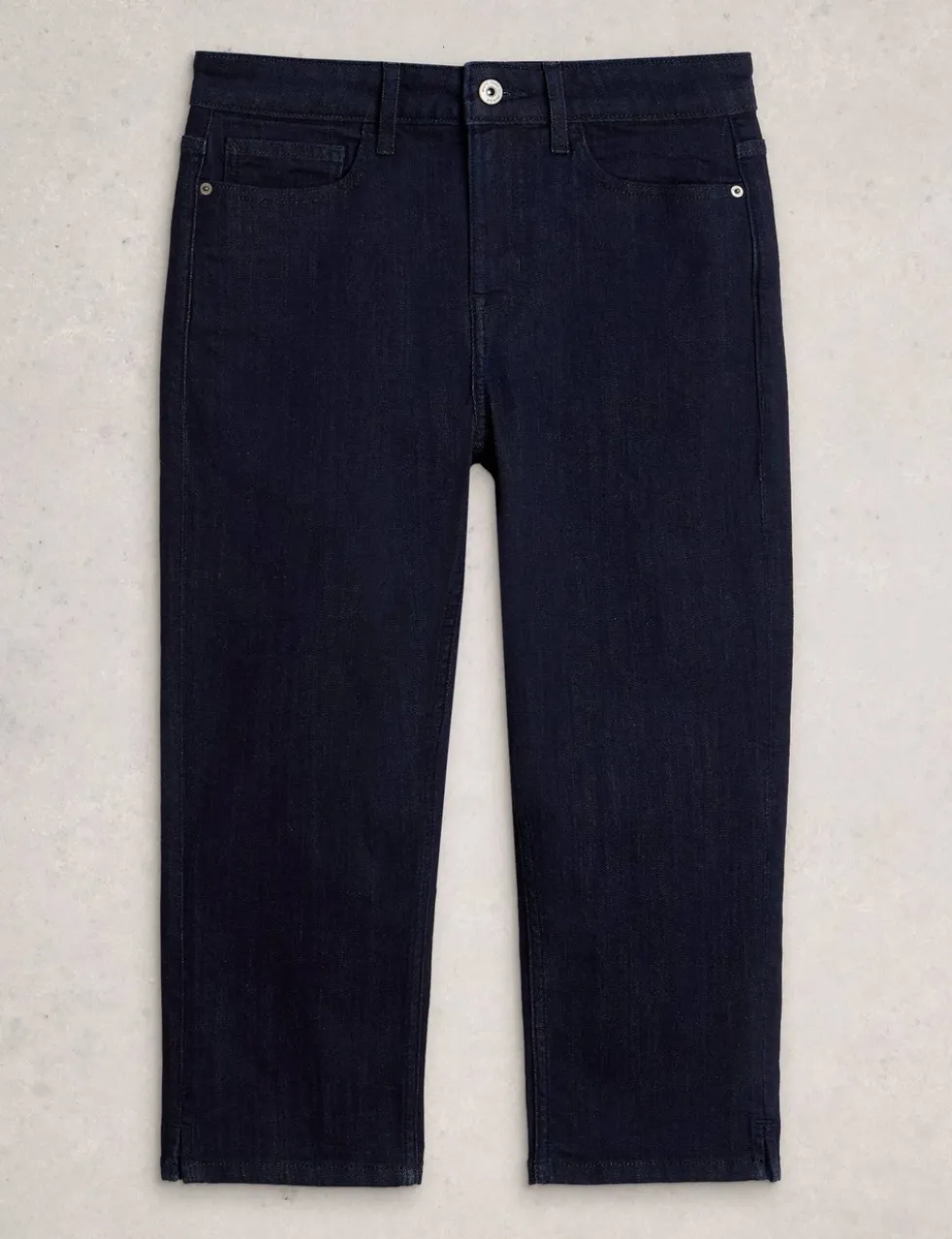 Mid Rise Skinny Cropped Jeans