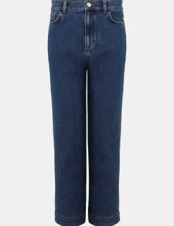 Mid Rise Slim Fit Ankle Grazer Jeans