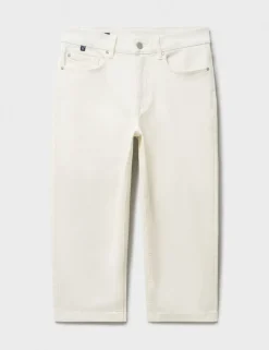 Mid Rise Slim Fit Cropped Jeans