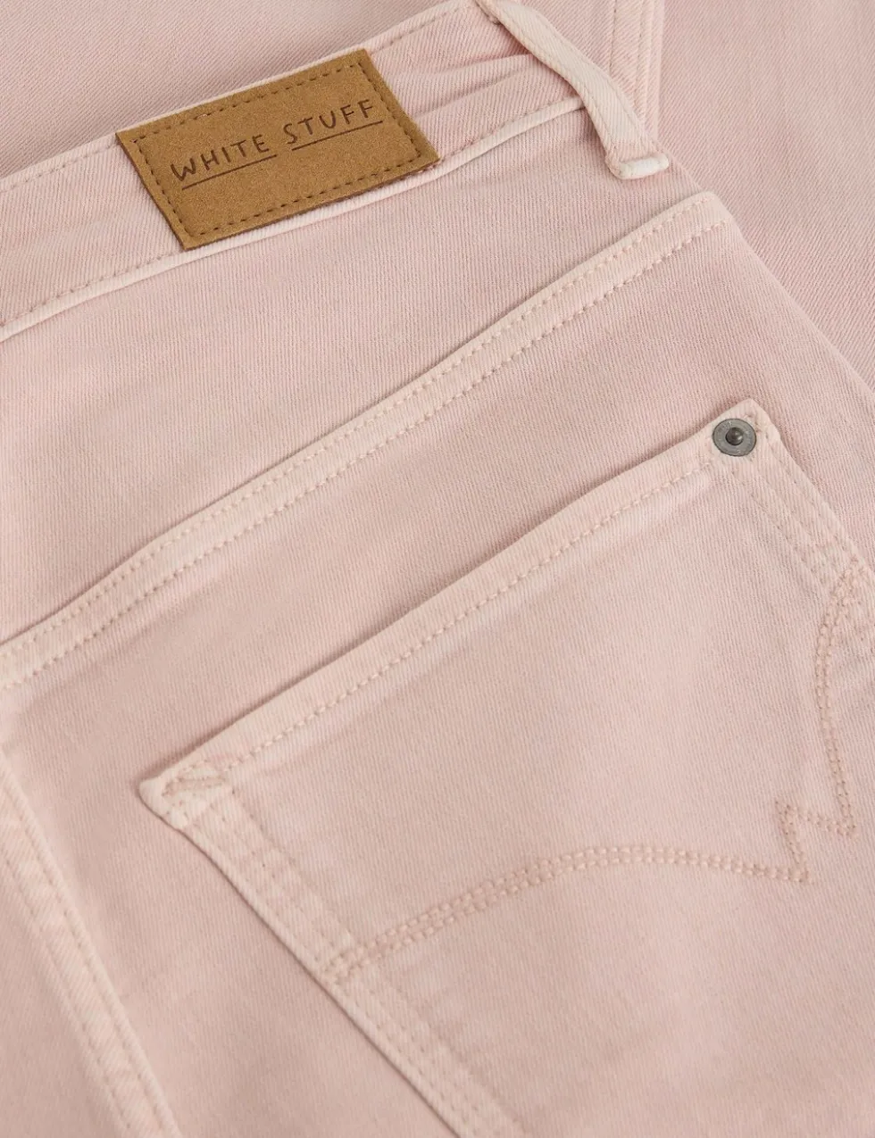 Mid Rise Straight Leg Cropped Jeans