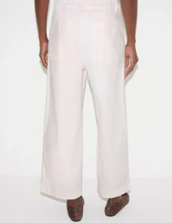 Mid Rise Wide Leg Ankle Grazer Jeans