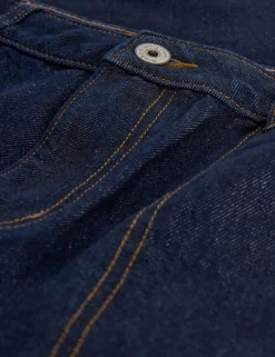 Mid Rise Wide Leg Cropped Jeans