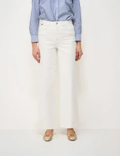 Mid Rise Wide Leg Jeans