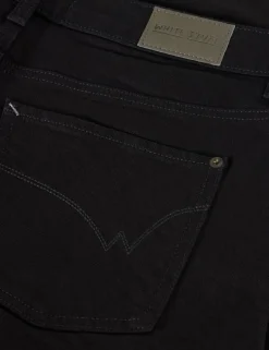 Mid Rise Wide Leg Jeans