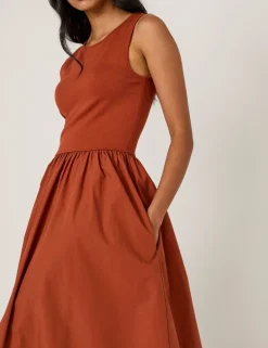 Midi Waisted Dress